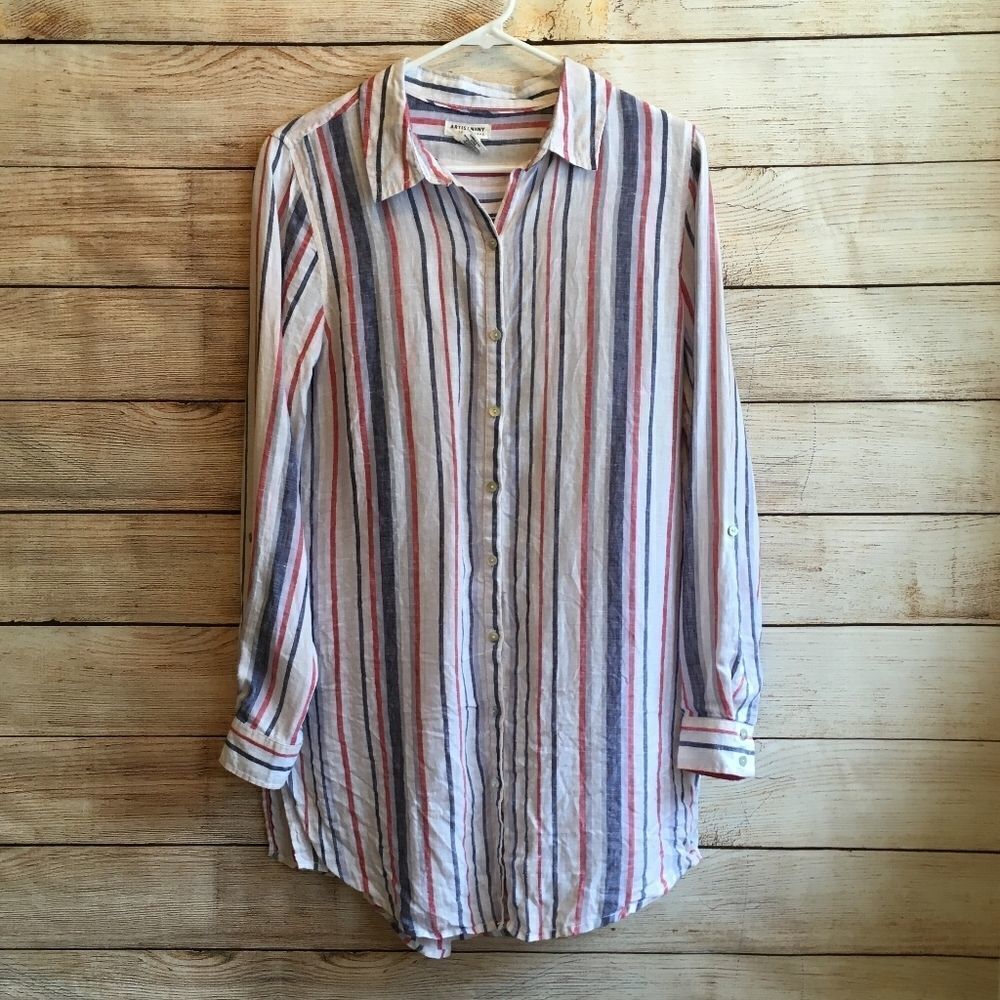 ‎ARTISAN NY TUNIC TOP IN 100% LINEN
